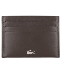 Lacoste FG - Portacarte di credito in pelle 6 cc 11 cm (coffee bean)