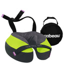 Cabeau The Neck's Evolution S3 - Nackenkissen inkl. Ohrstöpsel 25 cm (dark grey/neon yellow/vegas) - Markenkoffer