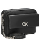 Calvin Klein CK Re - Lock - Umhängetasche 22 cm (schwarz) - Markenkoffer