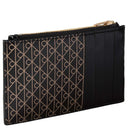 Calvin Klein Emblem AOP Top Zip - Kreditkartenetui 4cc 13 cm (black aop) - Markenkoffer