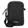 Calvin Klein Embossed Wovan - Umhängetasche 17 cm (black) - Markenkoffer