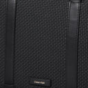 Calvin Klein Embossed Woven - Aktentasche 37.5 cm (black) - Markenkoffer