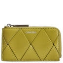 Calvin Klein Woven - Kreditkartenetui 4cc 15.5 cm (avocado oil)
