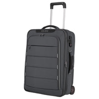 Travelite Skaii Hybrid - Trolley da Cabina a 2 Ruote S 55 cm adulti (colore: grigio cima)