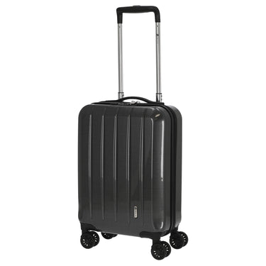 CHECK.IN London 2.0 - 4 - Rollen - Trolley 50 cm (carbon schwarz) - Markenkoffer