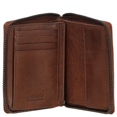 Chiarugi Classic - Geldbörse 8cc 12 cm RFID (brown) - Markenkoffer