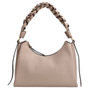 Coccinelle Boheme Grana Double - Schultertasche S 30 cm (rosette/warm taupe)