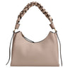 Coccinelle Boheme Grana Double - Schultertasche S 30 cm (rosette/warm taupe)