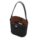 Coccinelle Nikla - Umhängetasche 20 cm (noir/cognac) - Ansicht 6