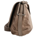 Coccinelle Rebekka Suede - Umhängetasche 27 cm (warm taupe) - Markenkoffer