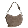 Coccinelle Sunup Suede - Schultertasche S 24 cm (warm taupe) - Markenkoffer