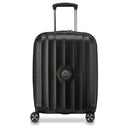 Delsey Paris Carrousel 2 - 4-Rollen-Kabinentrolley Slim S 55 cm erw. (schwarz)