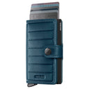 Secrid Miniwallet Emboss Lines - Kreditkartenetui 6cc 10.2 cm RFID (teal+) - Ansicht 2