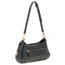 Guess Carmella - Schultertasche 30 cm (black logo)