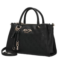 Guess Anise Triple Comp Satchel - Borsa a mano 30,5 cm (logo stone)