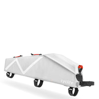 Cyclite Top Tube Bag Large / 02 - Rahmentasche (Bikepacking) 42 cm (light grey) - Ansicht 2