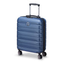 Delsey Paris Air Armour Slimline - 4 - Rollen Kabinentrolley S 55 cm (nachtblau) - Markenkoffer