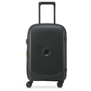 Delsey Paris Belmont Plus - 4 - Rollen - Kabinentrolley recycelt 55 cm erw. (schwarz) - Markenkoffer