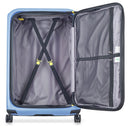 Delsey Paris Securitime - 4-Rollen-Trolley L 77 cm erw. (lavendelblau) - Ansicht 6