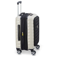 Delsey Paris Shadow 5.0 - 4-Rollen-Kabinentrolley mit Vordertasche S 55 cm erw. USB (elfenbein) - Ansicht 2