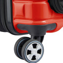 Delsey Paris Shadow 5.0 - 4 - Rollen - Kabinentrolley mit Vordertasche S 55 cm erw. USB (intensives rot) - Markenkoffer