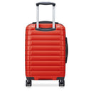 Delsey Paris Shadow 5.0 - 4-Rollen-Kabinentrolley mit Vordertasche S 55 cm erw. USB (intensives rot) - Ansicht 3