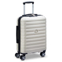 Delsey Paris Shadow 5.0 - 4-Rollen-Kabinentrolley Slim Line USB 55 cm (elfenbein) - Ansicht 2