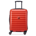 Delsey Paris Shadow 5.0 - 4-Rollen-Kabinentrolley Slim Line USB 55 cm (rot)