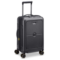 Delsey Paris Turenne 2.0 - 4 - Rollen - Kabinentrolley S 56 cm erw. (schwarz) - Markenkoffer