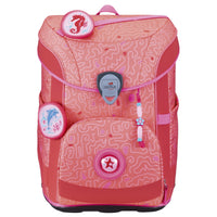 DerDieDas ErgoFlex Easy Exklusiv Superflash - Schulranzen Set 5 tlg. 950g (Coral Reef) - Ansicht 2