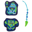 DerDieDas ErgoFlex Easy Superflash Neon - Schulranzen Set 5tlg. 950 g (Monster) - Ansicht 12