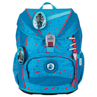 DerDieDas ErgoFlex Light Exklusiv Superflash - Schulranzen Set 5tlg. 800g (Blue Ice) - Ansicht 2