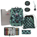 DerDieDas ErgoFlex Light Exklusiv Superflash - Schulranzen Set 5tlg. 800g (Super Truck)