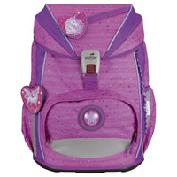 DerDieDas ErgoFlex Light - Schulranzen Set 5tlg. 800g (Purple Unicorn) - Markenkoffer