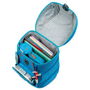 DerDieDas ErgoFlex Tiny Exklusiv Superflash - Schulranzen Set 5 tlg. 900g (Blue Ice) - Markenkoffer