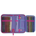 DerDieDas ErgoFlex Tiny Exklusiv Superflash - Schulranzen Set 5 tlg. 900g (Magic Unicorn) - Markenkoffer