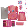 DerDieDas ErgoFlex Tiny Exklusiv Superflash - Schulranzen Set 5 tlg. (Coral Reef)