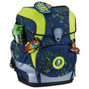 DerDieDas ErgoFlex Tiny - Schulranzen Set 5tlg. 900g (Neon Crazy) - Markenkoffer