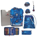 DerDieDas ErgoFlex Tiny - Schulranzen Set 5tlg. 900g (Turbo Speed) - Markenkoffer