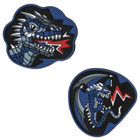 DerDieDas Zubehör - Wechselbuttons 2tlg. (Dark Dragon)