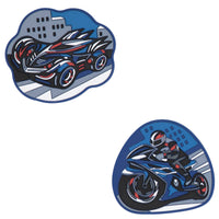 DerDieDas Zubehör - Wechselbuttons 2tlg. (Turbo Speed)