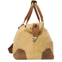 Dermata - Reisetasche Canvas/Leder Kombination 50 cm (brown) - Markenkoffer