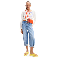 Desigual Half Logo 24 Lisa - Umhängetasche 20 cm (orange) - Ansicht 5