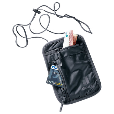 Deuter Security Wallet l - Umhängetasche 14 cm (black) - Markenkoffer