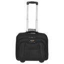 D&N Business - 2-Rollen Businesstrolley 43 cm Polyester (schwarz)