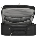 D&N Business - 2 - Rollen Businesstrolley 43 cm Polyester (schwarz) - Markenkoffer