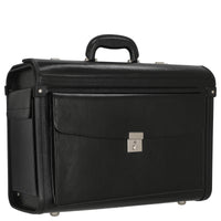 D&N Business - Pilotenkoffer 46 cm Leder (schwarz) - Ansicht 5