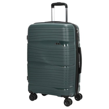 D&N Travel Line 4300 - 4 - Rollen - Trolley M 66 cm (dunkelgrün) - Markenkoffer