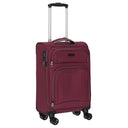 D&N Travel Line 9204 - 4-Rollen-Kabinentrolley S 55 cm (purple) - Ansicht 5