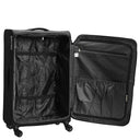 D&N Travel Line 9504 - 4-Rollen-Trolley L 76 cm erw. (black) - Ansicht 6